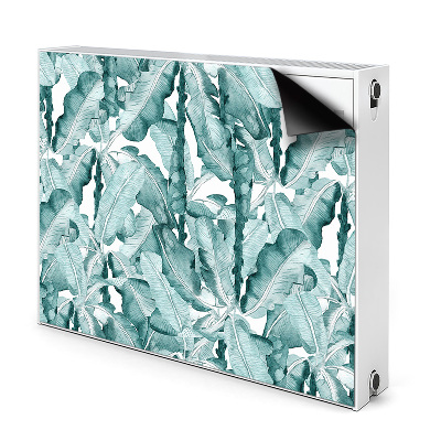 Magnetyczna osłona grzejnika Liście bananowca