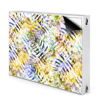 Mata magnesowa na grzejnik Złote liście