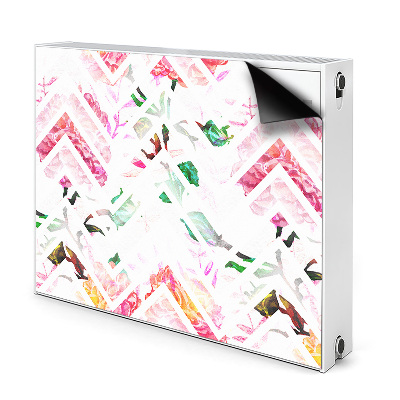 Maskownica grzejnika na wymiar Kwiatowy Szewron