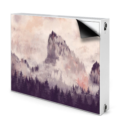 Magnes na grzejnik Góra w lesie