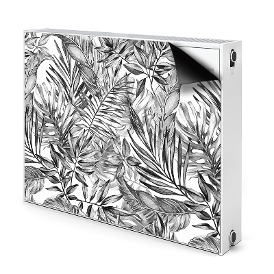 Maskownica do grzejnika Szkic monstera