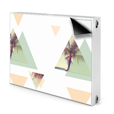 Maskownica grzejnika Palmy w trójkątach