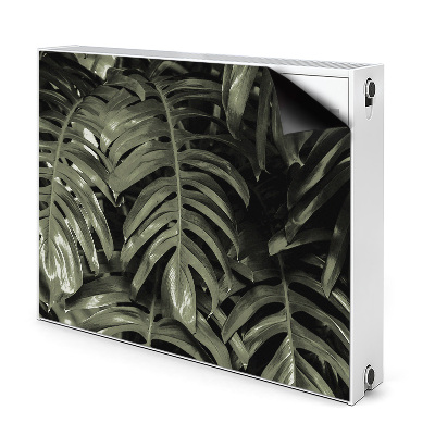 Magnetyczna osłona grzejnika Liście bananów