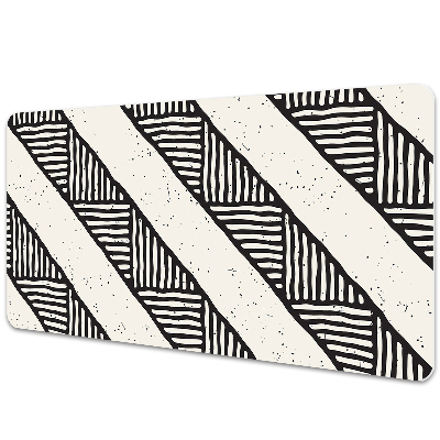 Mata na biurko Etniczny geometryczny wzór