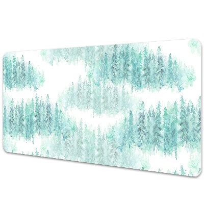 Mata na biurko Krajobraz malowanego lasu