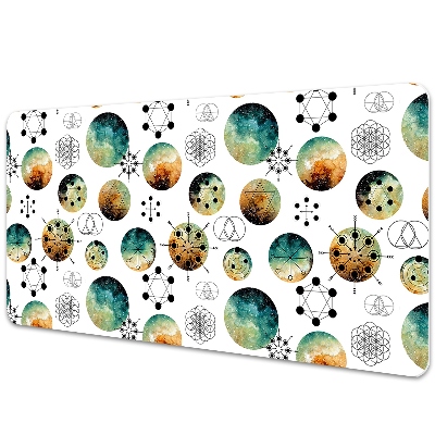 Mata na biurko dla dzieci Galaktyka w kosmosie