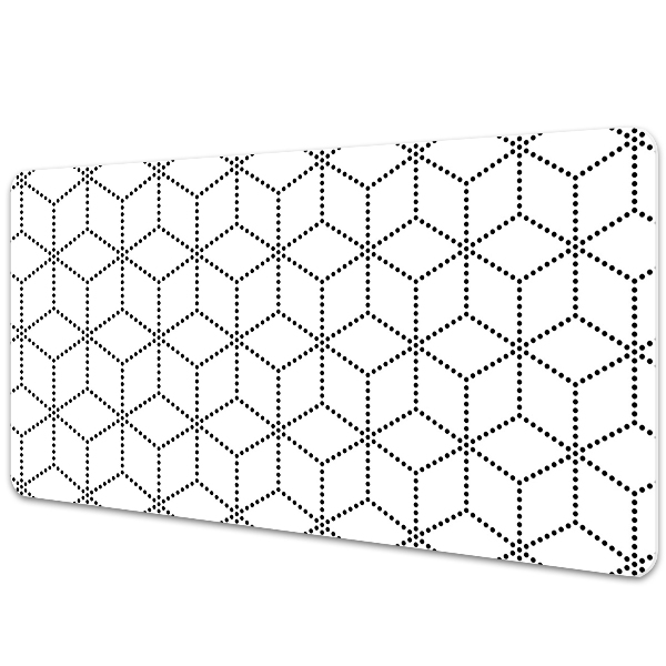 Mata na biurko Geometryczne sześciany