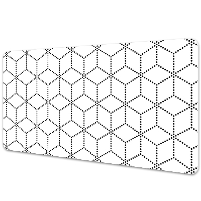 Mata na biurko Geometryczne sześciany