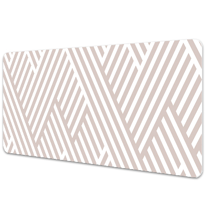 Mata na biurko Geometryczne linie