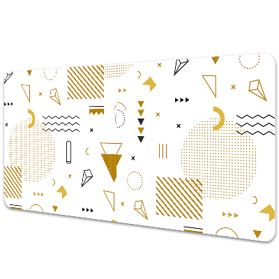Podkładka na biurko z nadrukiem Abstrakcyjne figury