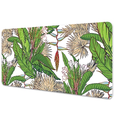 Podkładka na biurko z nadrukiem Dżungla na ciemnym tle