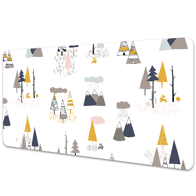 Podkładka na biurko dla dzieci Drzewka