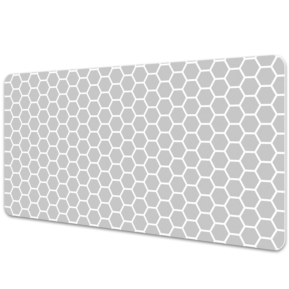 Podkładka na całe biurko Geometryczny plaster miodu