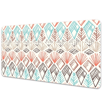 Duża mata na biurko Etniczny wzór geometryczny