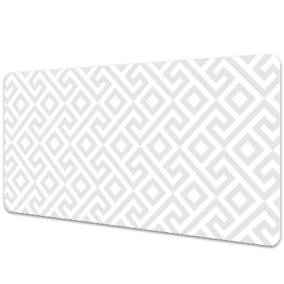 Duża mata na biurko Grecki geometryczny motyw