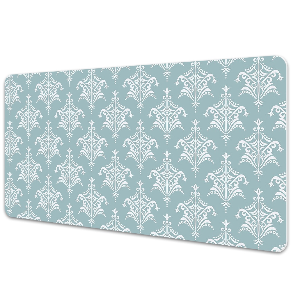 Duża mata na biurko Damask vintage
