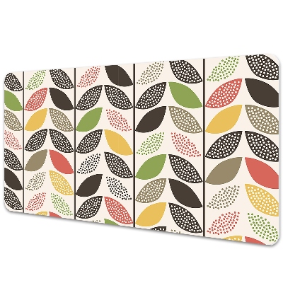 Duża mata na biurko Kolorowy wzór vintage