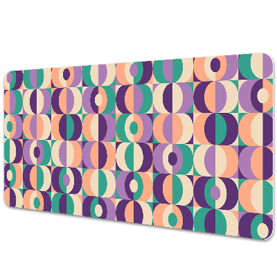 Duża mata na biurko Figury geometryczne