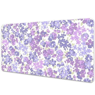 Duża mata na biurko Łąka z niezapominajkami