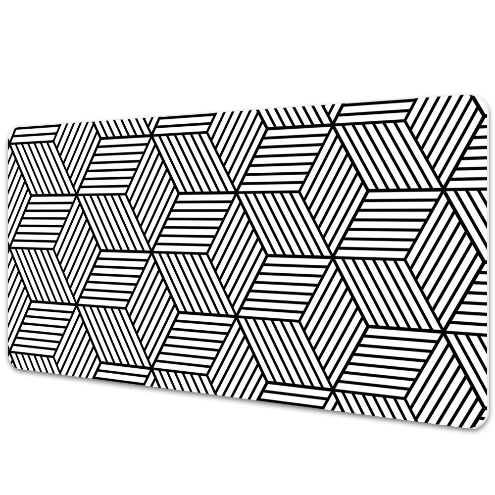 Podkład na biurko Kostki geometryczne