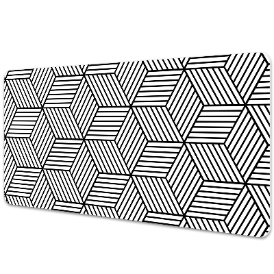 Podkład na biurko Kostki geometryczne