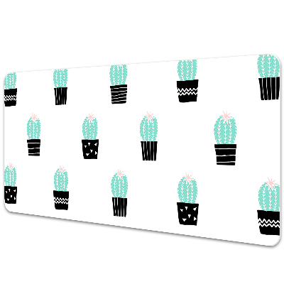 Podkładka na biurko Wzór z kaktusami