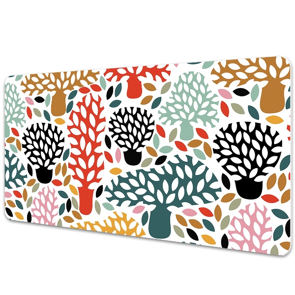 Podkładka na biurko Drzewa w stylu doodle
