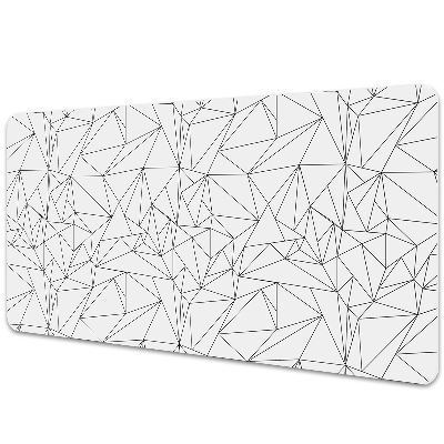 Mata na biurko Trójkąty