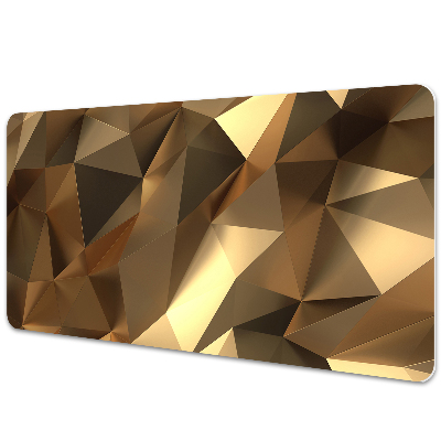 Podkładka na biurko Złota geometria