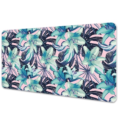 Podkładka na biurko Lilie malowane farbą