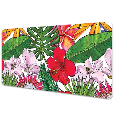 Podkładka na biurko Barwne kwiaty