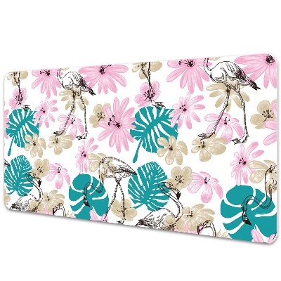 Podkładka na biurko Flamingi na obrazie