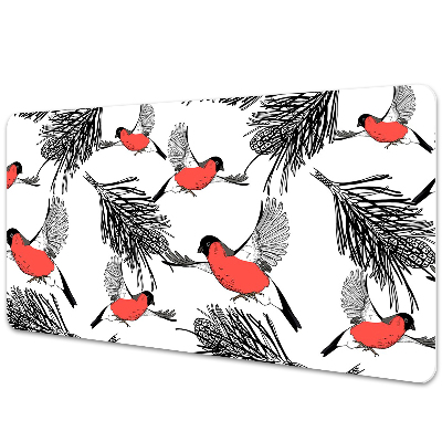 Podkładka na biurko Ptaki na drzewach