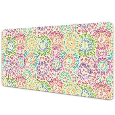 Mata ochronna na biurko Abstrakcyjny wzór koła