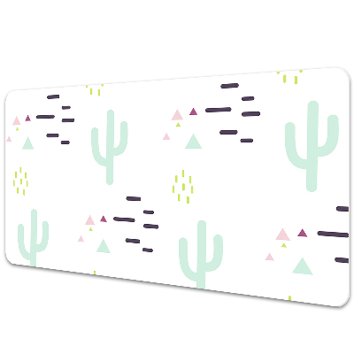 Mata ochronna na biurko Tropikalne kaktusy