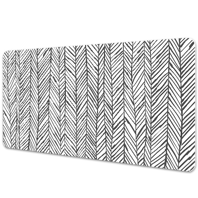 Mata ochronna na biurko Rysowana jodełka