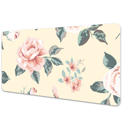 Mata ochronna na biurko Róże retro