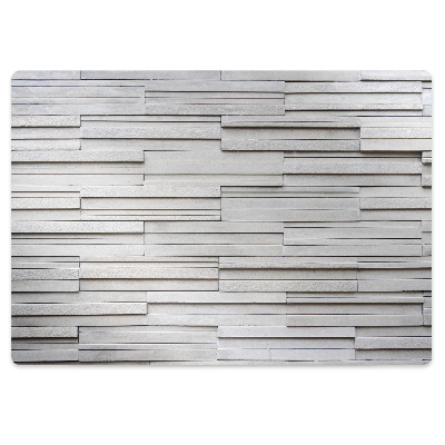 Mata pod krzesło Białe drewno