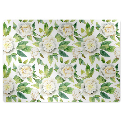 Mata pod krzesło Kolorowa flora