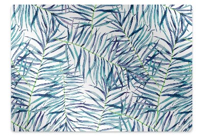 Mata pod biurko Egzotyczne listki