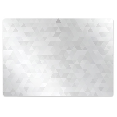 Mata pod krzesło biurowe Świetlne figury geometryczne