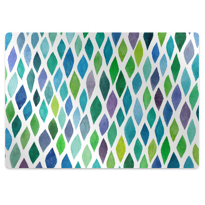 Mata ochronna na podłogę Barwne wzory