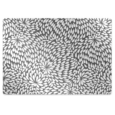 Podkładka pod fotel Ciemne kwiaty