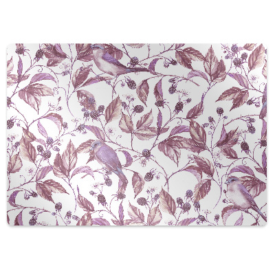 Mata ochronna pod krzesło Ptaki w lesie