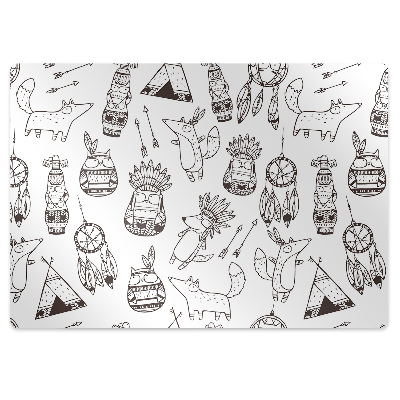 Mata pod krzesło Rysowana bajka