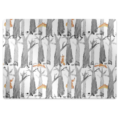 Mata pod krzesło Leśne maluchy