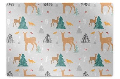 Podkładka pod krzesło Fauna leśna