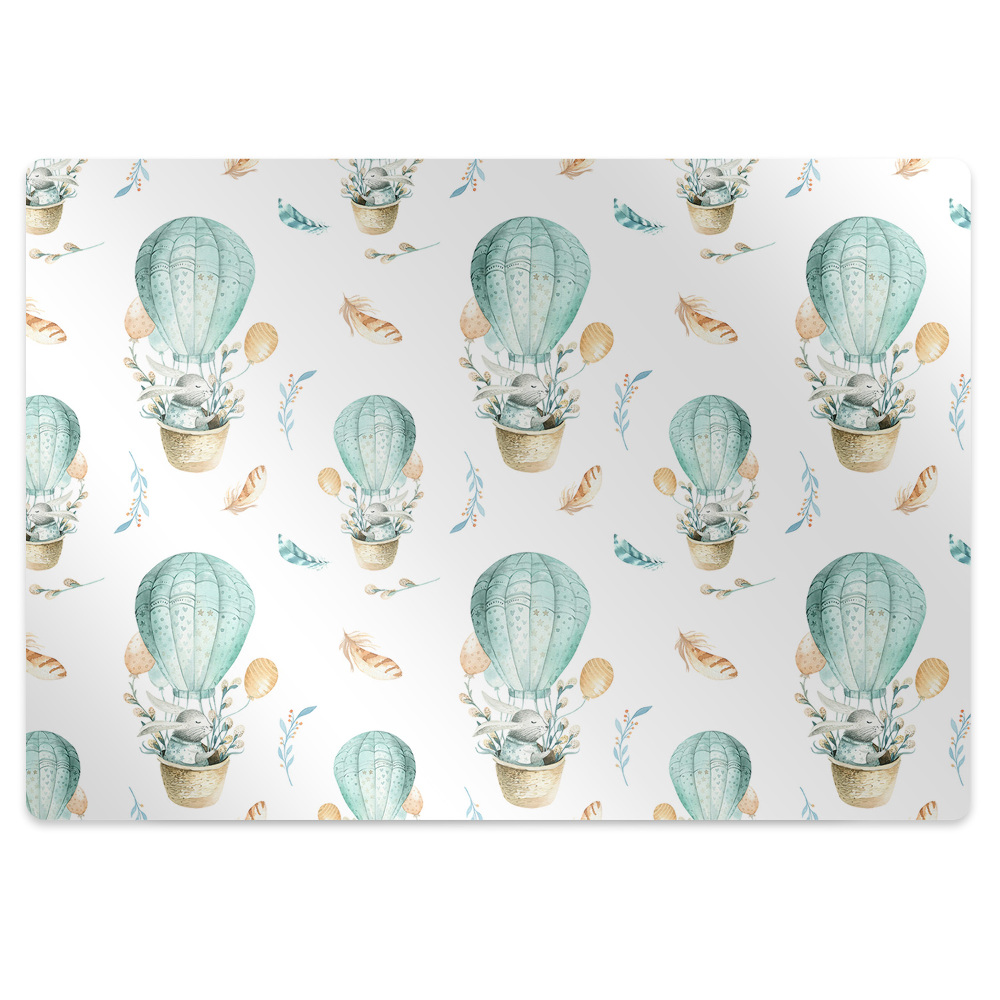 Mata pod fotel biurowy Królik w podróży