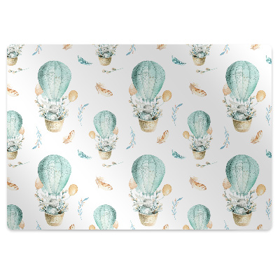 Mata pod fotel biurowy Królik w podróży