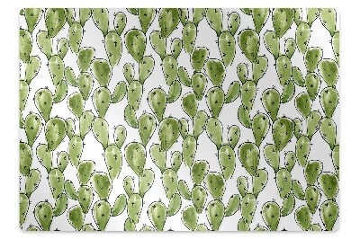 Mata pod krzesło biurowe Kaktus w stylu boho